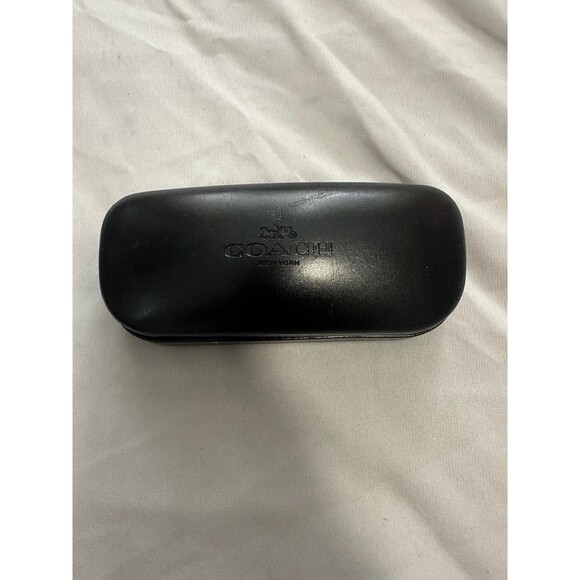 Genuine Coach Designer Sunglasses Glasses Black Hard Case Only - Picture 2 of 5